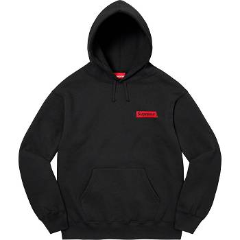 Black Supreme Fiend Hooded Sweatshirts | Supreme 342KI